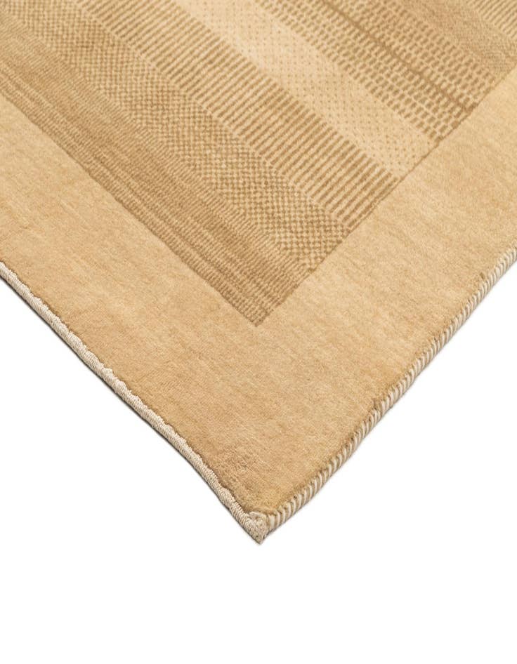 Detail image of  4' 8 x 6' 9  Hand Knotted Kashkuli Gabbeh Wool Rug