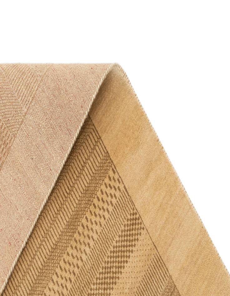 Detail image of  4' 8 x 6' 9  Hand Knotted Kashkuli Gabbeh Wool Rug