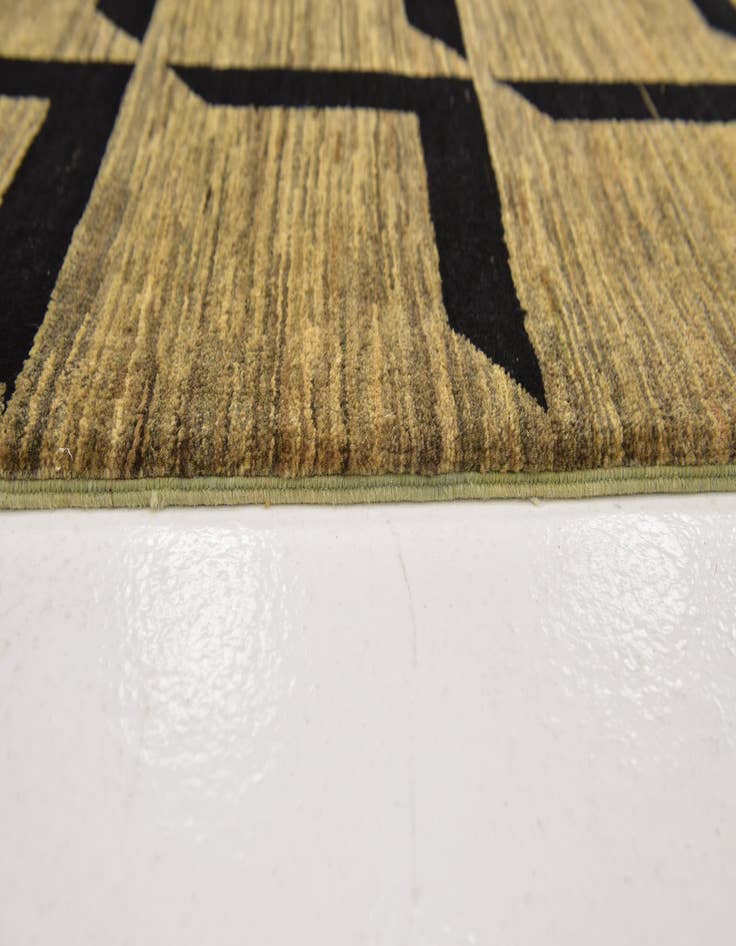 Detail image of  5' x 6' 6  Hand Knotted Kashkuli Gabbeh Wool Rug