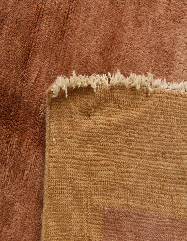 Detail image of  5' 5 x 8' 2  Hand Knotted Kashkuli Gabbeh Wool Rug