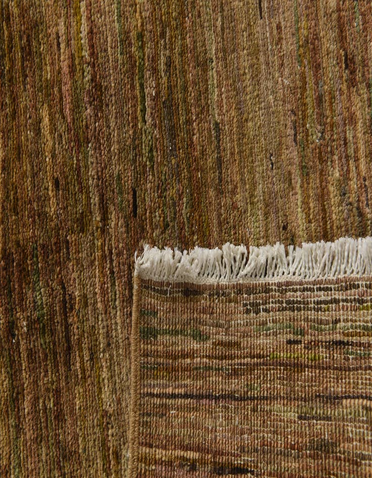 Detail image of  6' 9 x 9' 6  Hand Knotted Kashkuli Gabbeh Wool Rug