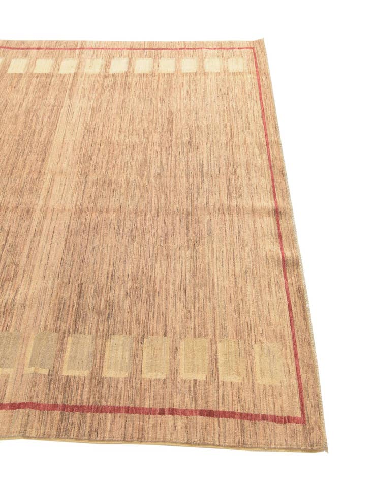 Detail image of  5' 5 x 8'  Hand Knotted Kashkuli Gabbeh Rug