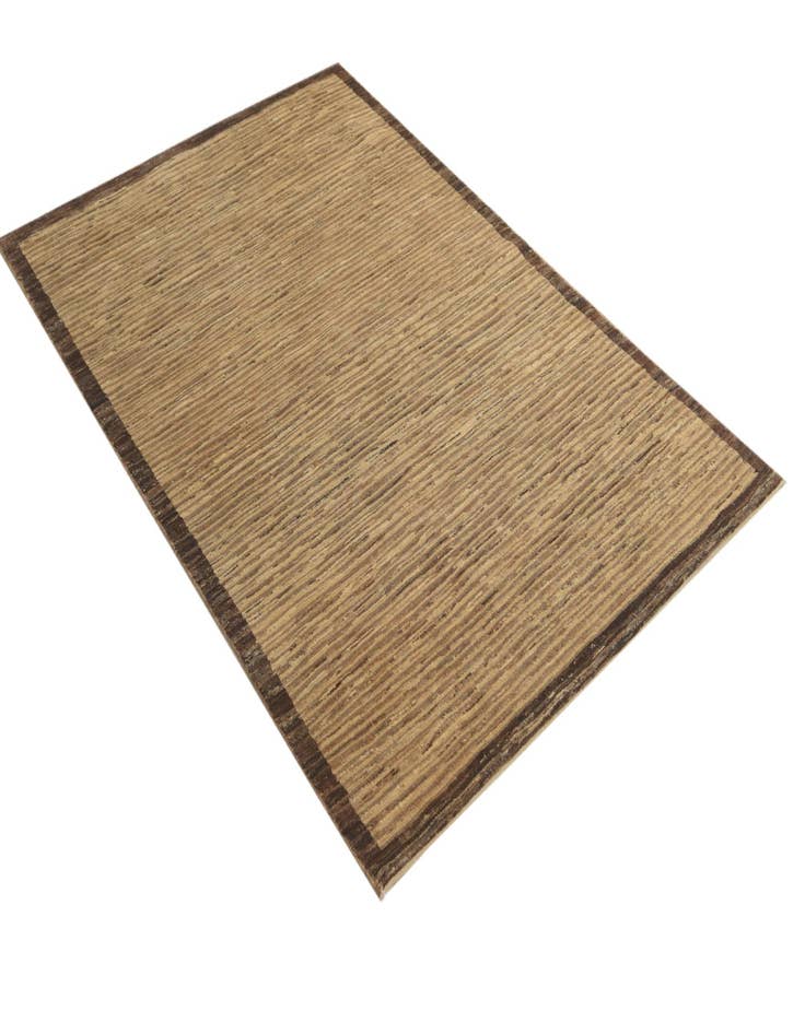 Detail image of  4' x 6' 2  Hand Knotted Kashkuli Gabbeh Oriental Wool Rug