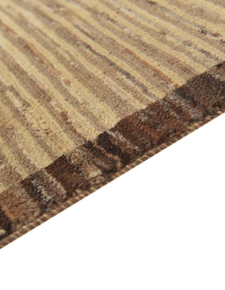 Detail image of  4' x 6' 2  Hand Knotted Kashkuli Gabbeh Oriental Wool Rug