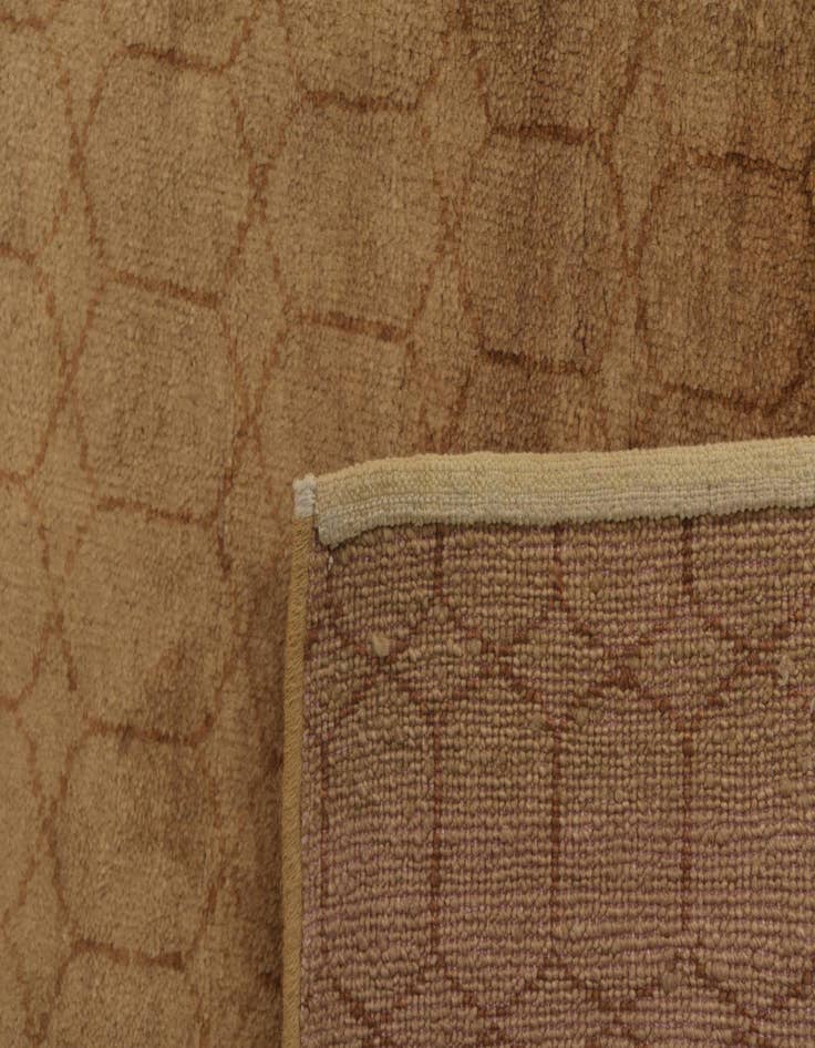 Detail image of  5' 7 x 8'  Hand Knotted Kashkuli Gabbeh Oriental Wool Rug