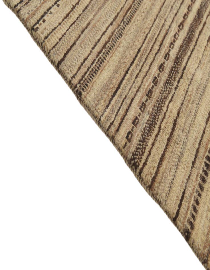 Detail image of  5' 6 x 8' 2  Hand Knotted Kashkuli Gabbeh Oriental Wool Rug