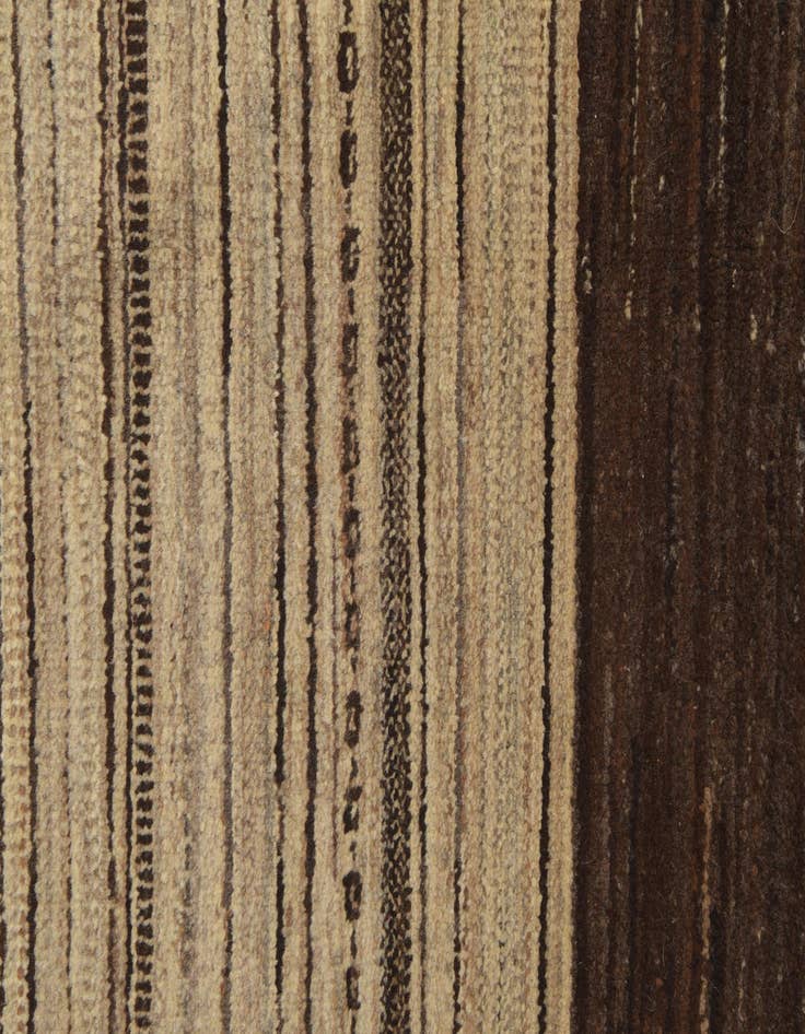 Detail image of  5' 6 x 8' 2  Hand Knotted Kashkuli Gabbeh Oriental Wool Rug