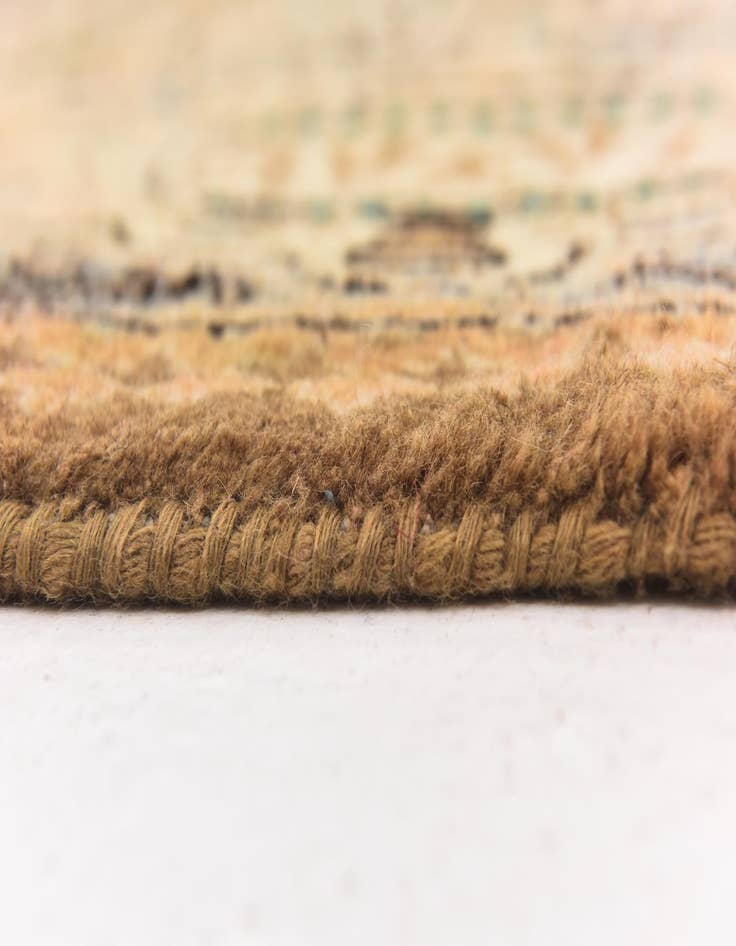 Detail image of  9' 8 x 12' 10  Hand Knotted Kashmar Persian Wool Rug