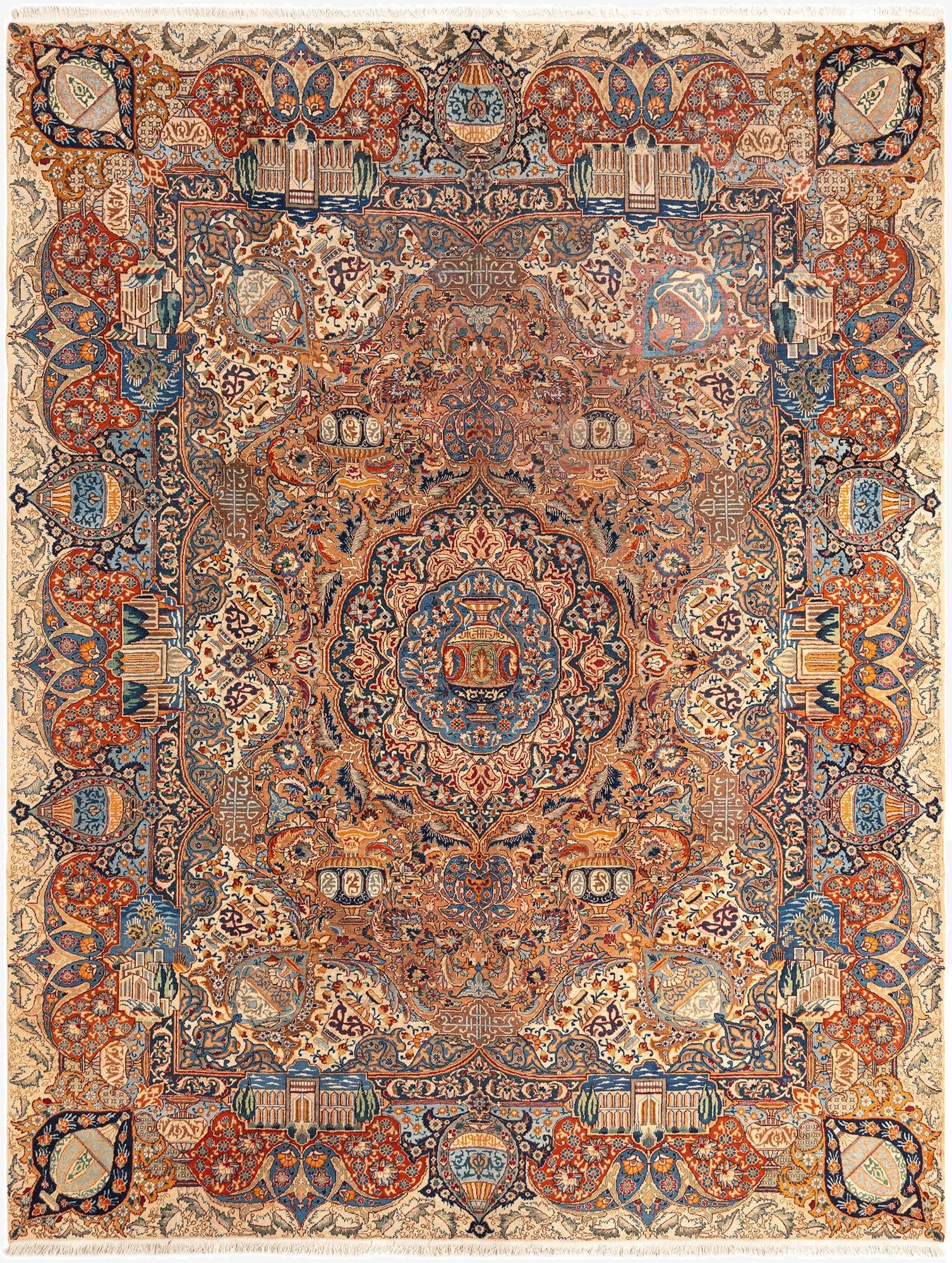  9' 10 x 12' 7 Kashmar Wool Rug