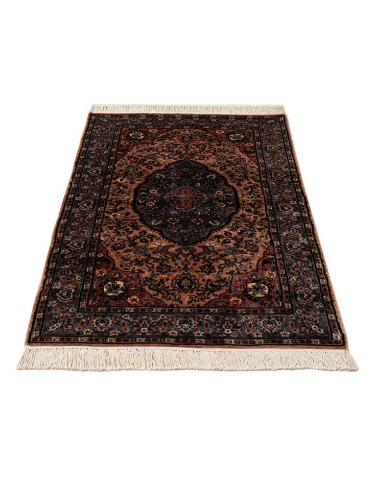 Detail image of  3' 2 x 5' 2  Hand Knotted Kashmir Oriental Rug