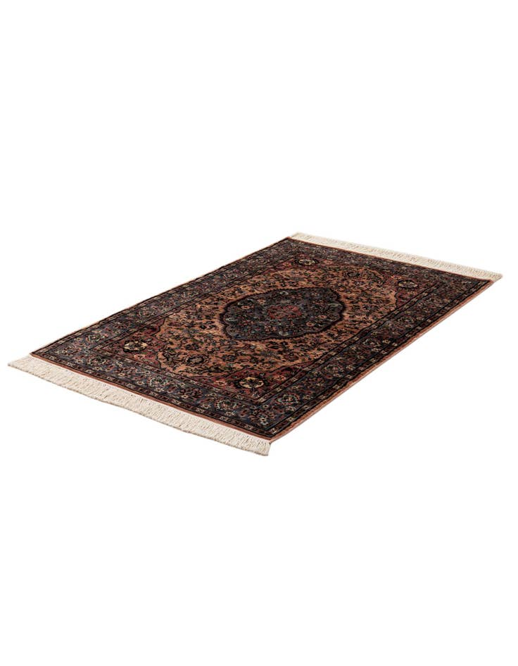 Detail image of  3' 2 x 5' 2  Hand Knotted Kashmir Oriental Rug