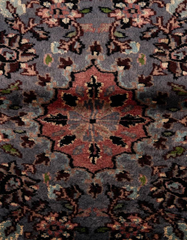 Detail image of  3' 2 x 5' 2  Hand Knotted Kashmir Oriental Rug
