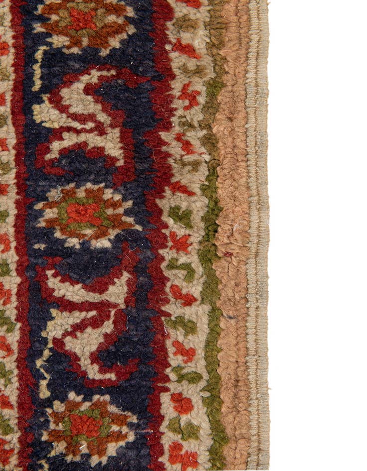 Detail image of  3' x 4' 5  Hand Knotted Kashmir Oriental Wool Rug