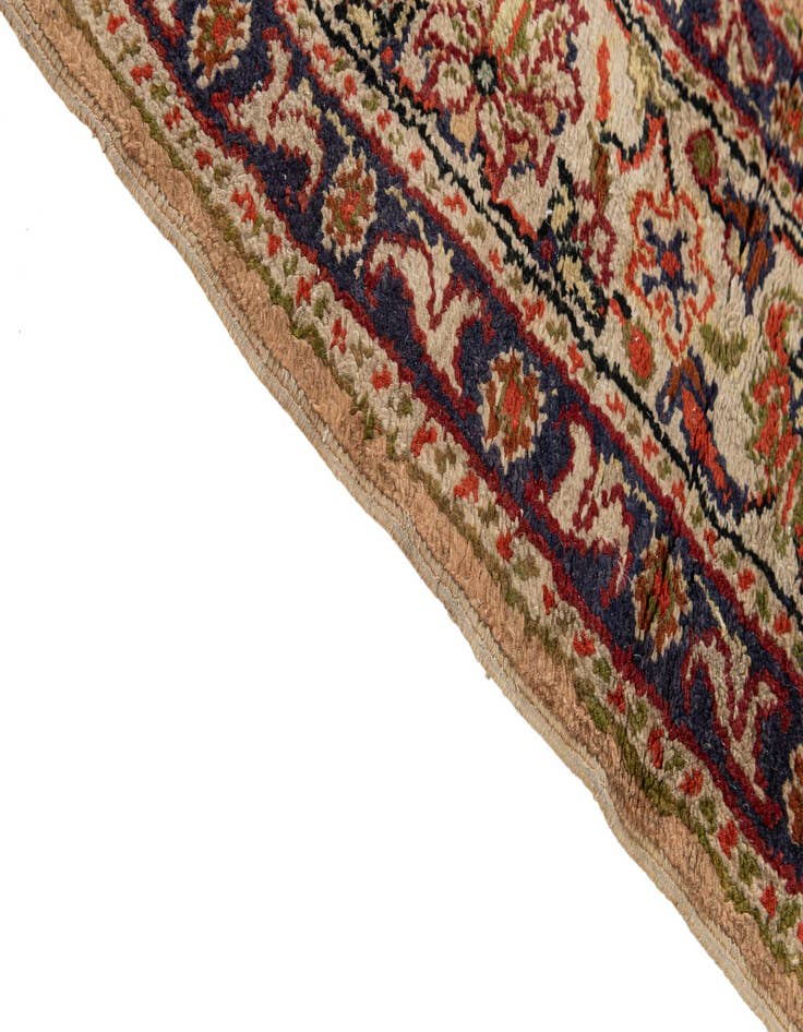 Detail image of  3' x 4' 5  Hand Knotted Kashmir Oriental Wool Rug