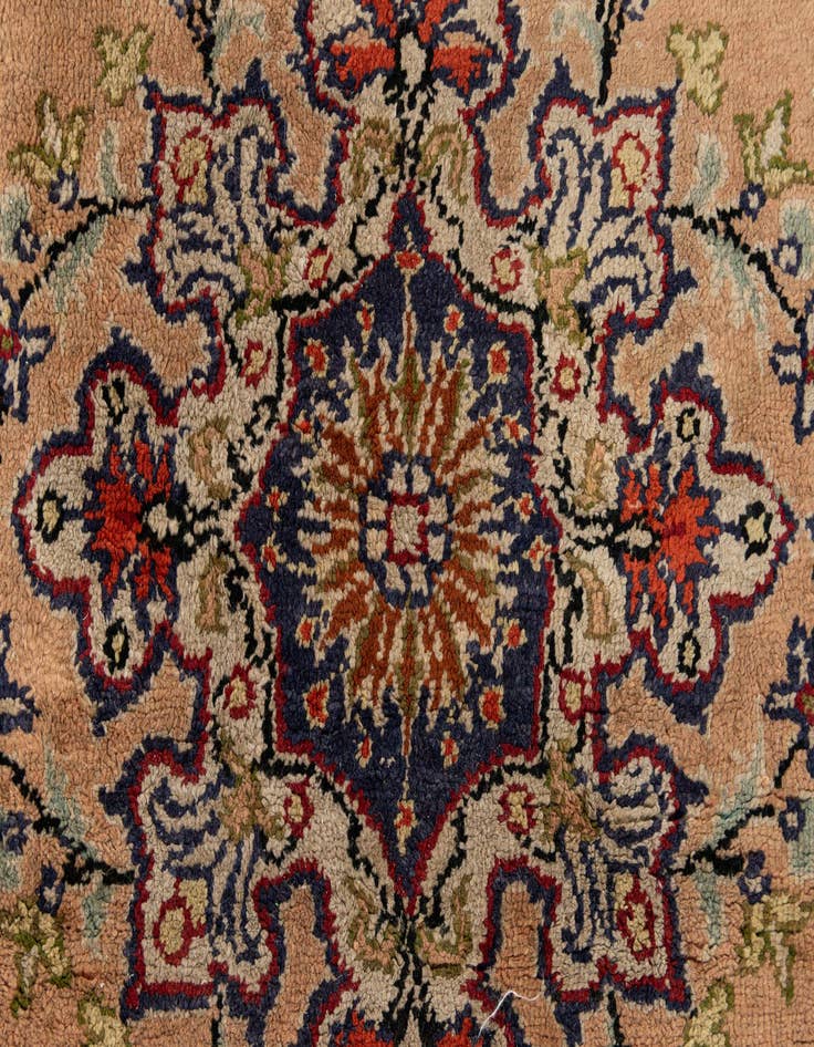 Detail image of  3' x 4' 5  Hand Knotted Kashmir Oriental Wool Rug