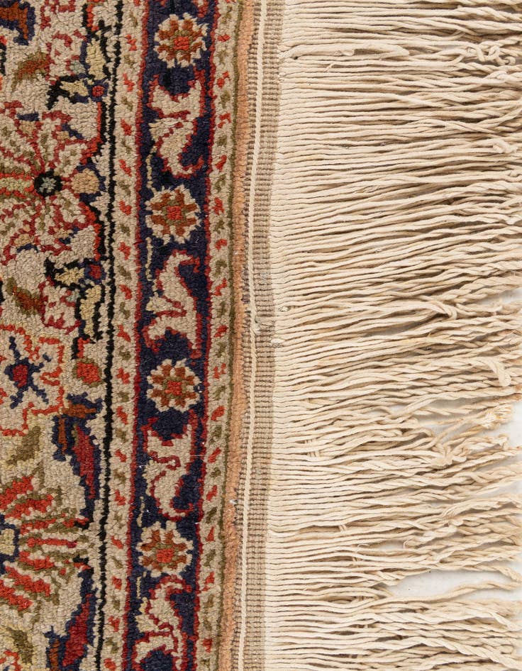 Detail image of  3' x 4' 5  Hand Knotted Kashmir Oriental Wool Rug