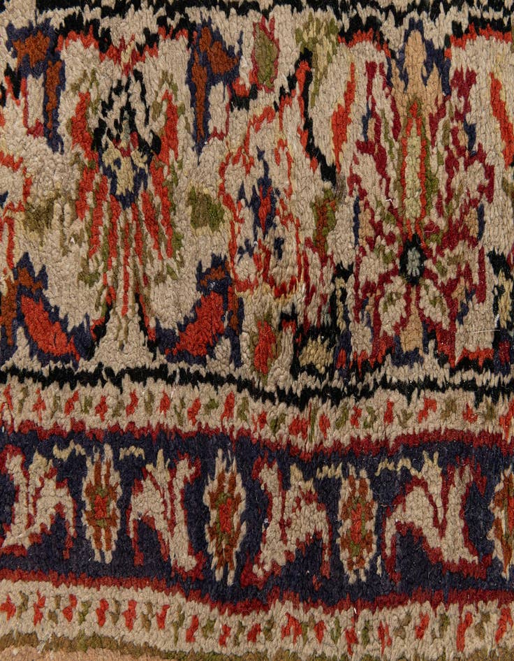 Detail image of  3' x 4' 5  Hand Knotted Kashmir Oriental Wool Rug