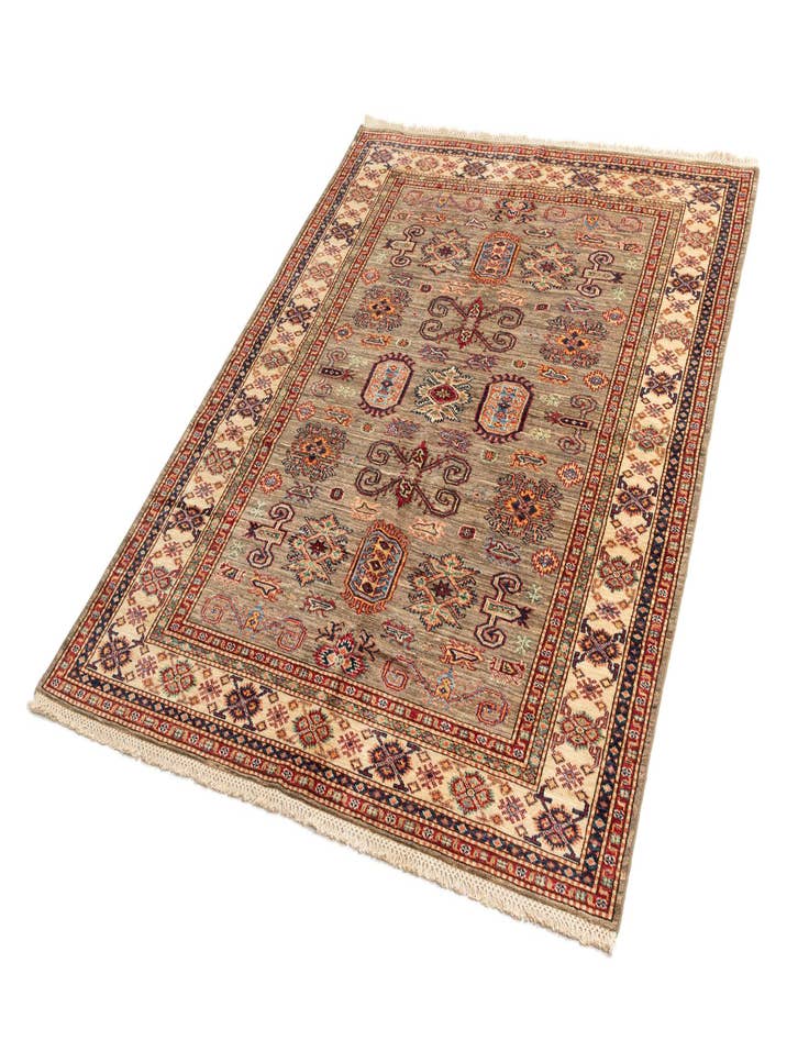 Detail image of  4' 10 x 6' 1 Kazak Wool Rug