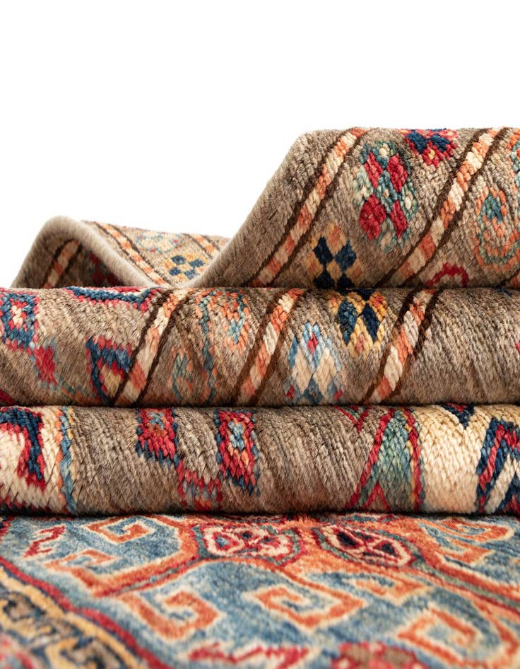 Detail image of  5' 6 x 7' 8 Kazak Wool Rug