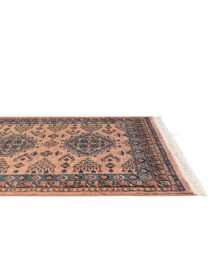 Detail image of  4' 2 x 6' 2  Hand Knotted Kazak Wool Rug