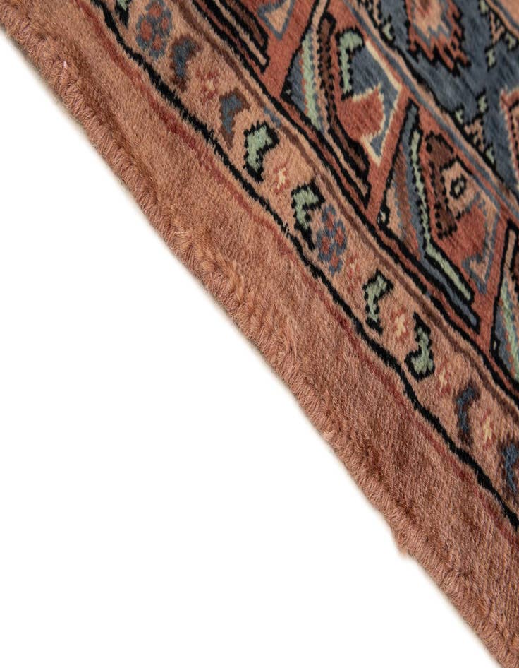 Detail image of  4' 2 x 6' 2  Hand Knotted Kazak Wool Rug