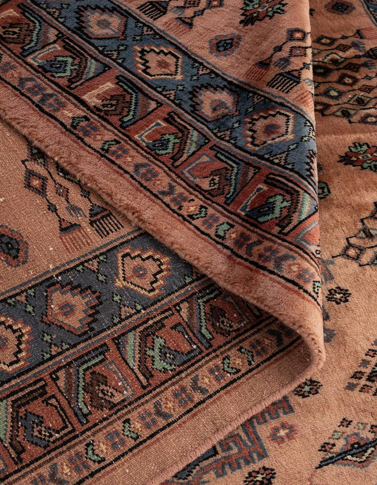 Detail image of  4' 2 x 6' 2  Hand Knotted Kazak Wool Rug