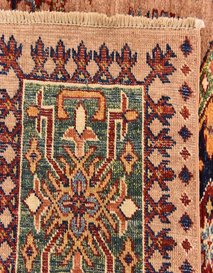 Detail image of  5' x 7' 1  Hand Knotted Kazak Oriental Rug