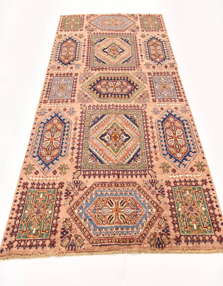 Detail image of  5' x 7' 1  Hand Knotted Kazak Oriental Rug