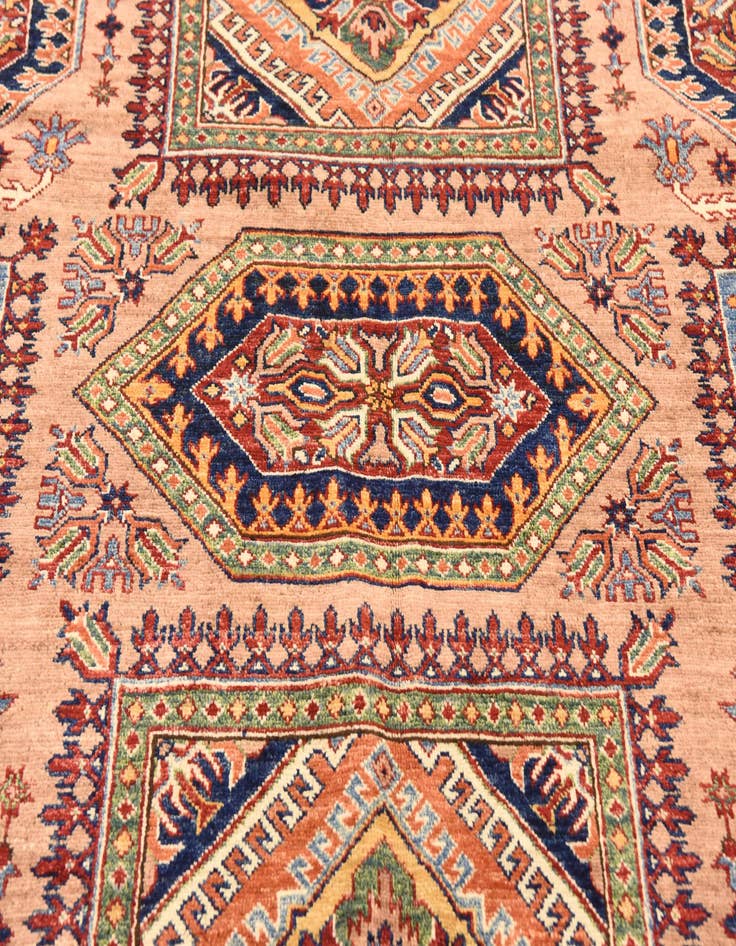 Detail image of  5' x 7' 1  Hand Knotted Kazak Oriental Rug