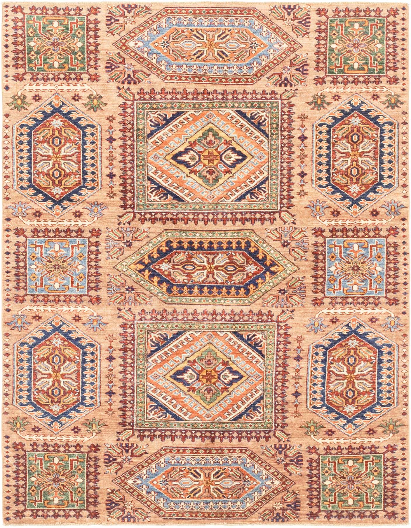 Primary image  5' x 7' 1  Hand Knotted Kazak Oriental Rug