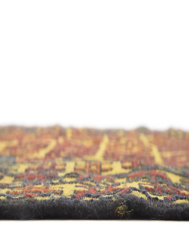 Detail image of  4' 2 x 6' 5  Hand Woven Kilim Afghan Wool Rug