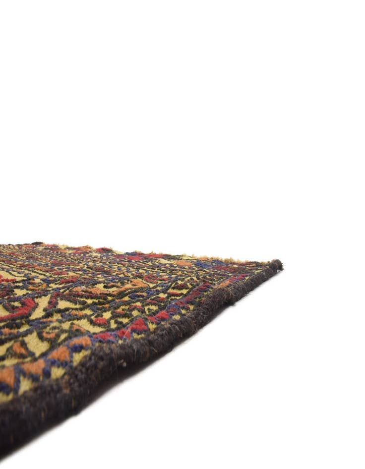 Detail image of  4' x 6' 3  Hand Woven Kilim Afghan Wool Rug