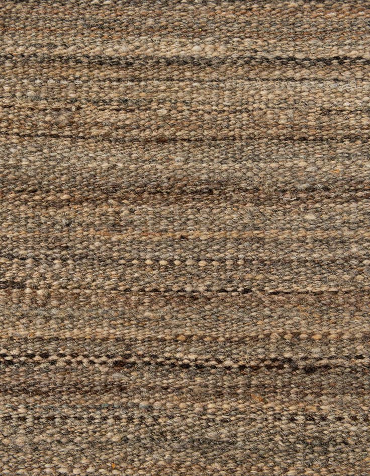Detail image of  4' 3 x 6'  Hand Woven Kilim Modern Wool Rug