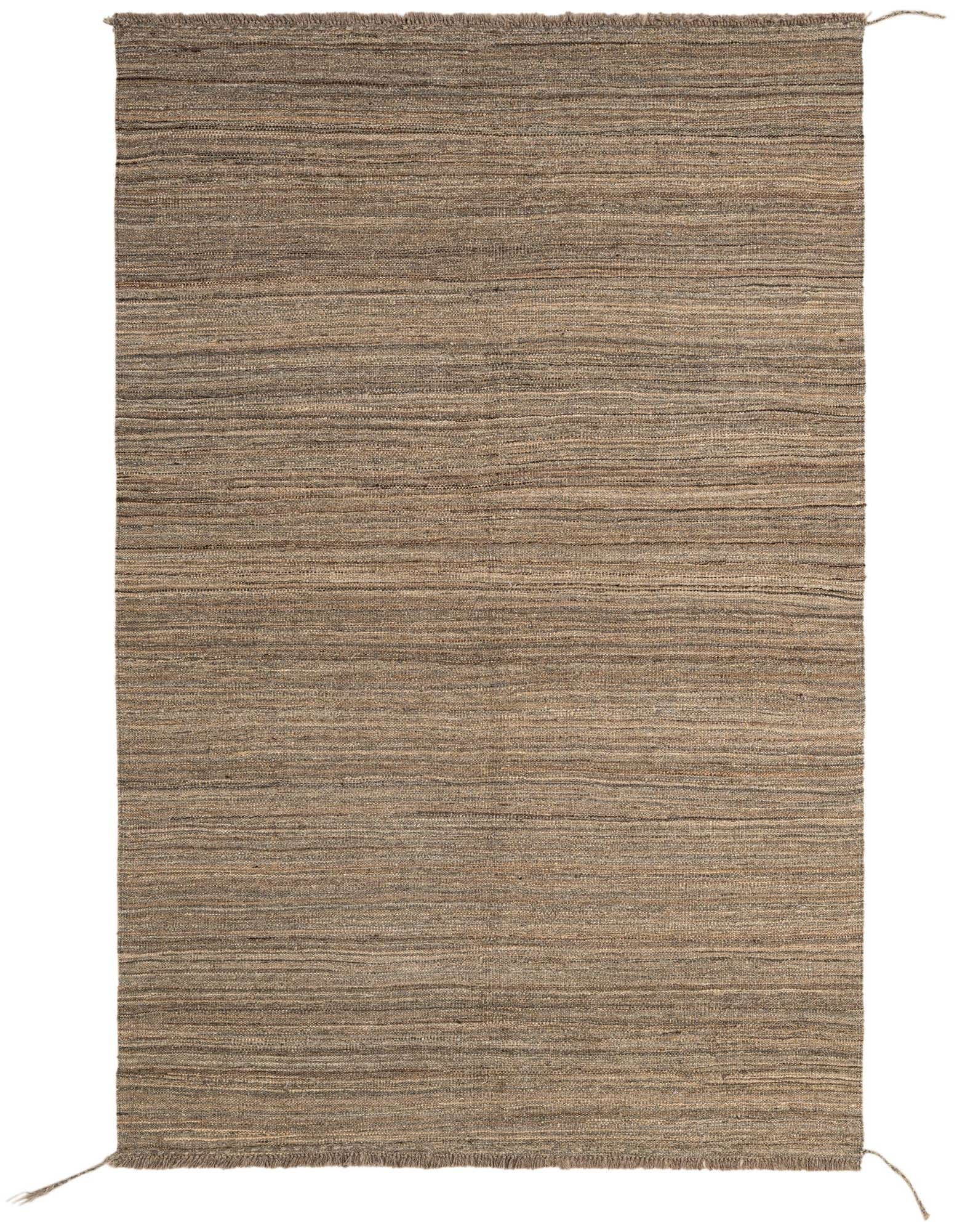 Primary image  4' 3 x 6'  Hand Woven Kilim Modern Wool Rug