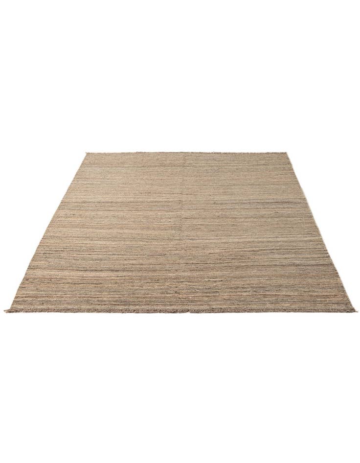 Detail image of  4' 11 x 6' 5  Hand Woven Kilim Modern Wool Rug