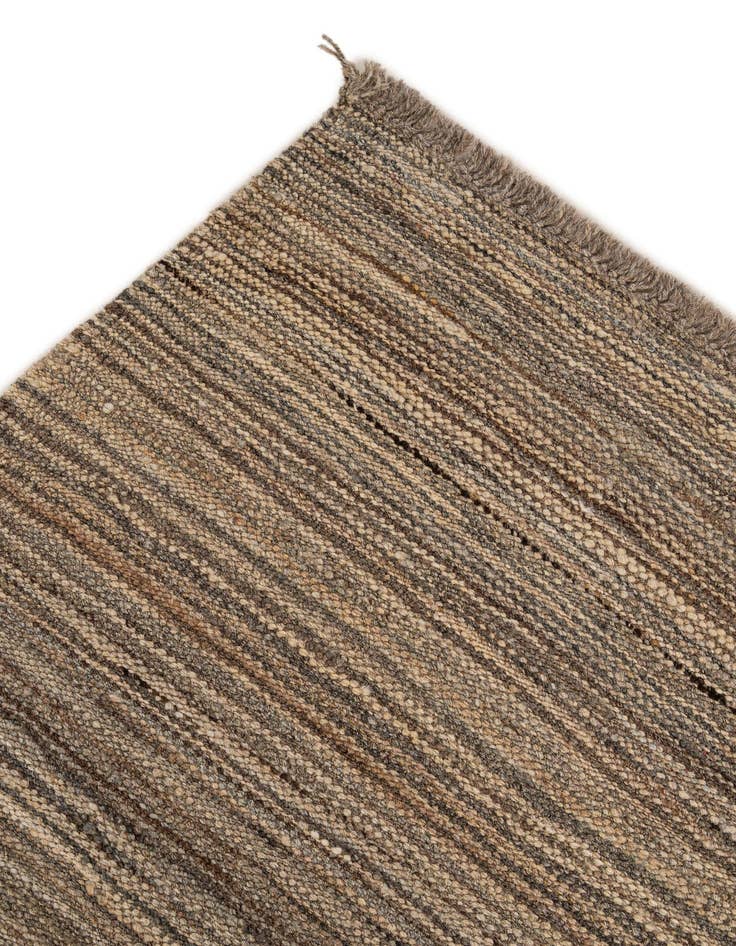 Detail image of  4' 11 x 6' 5  Hand Woven Kilim Modern Wool Rug