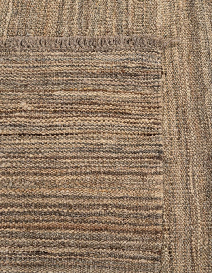 Detail image of  4' 11 x 6' 5  Hand Woven Kilim Modern Wool Rug