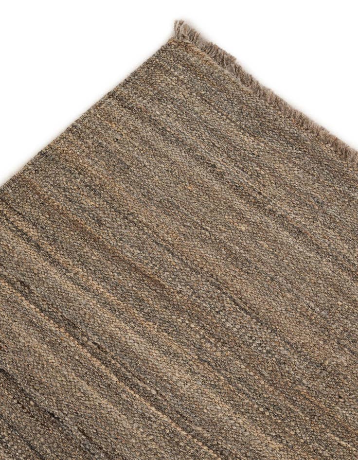 Detail image of  5' 3 x 6' 10  Hand Woven Kilim Modern Wool Rug