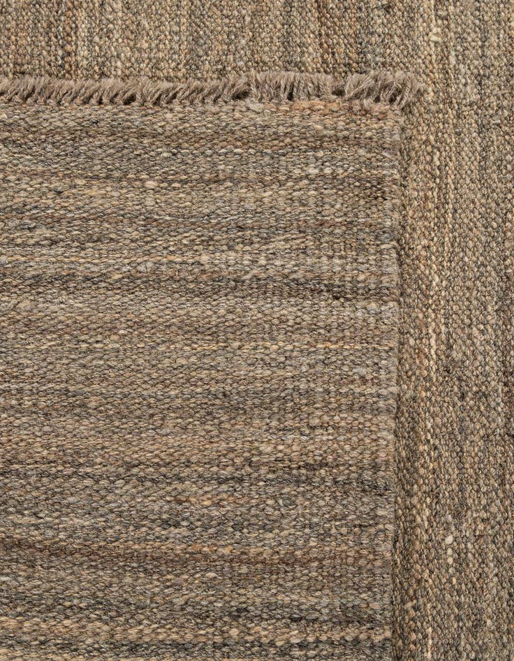 Detail image of  5' 3 x 6' 10  Hand Woven Kilim Modern Wool Rug