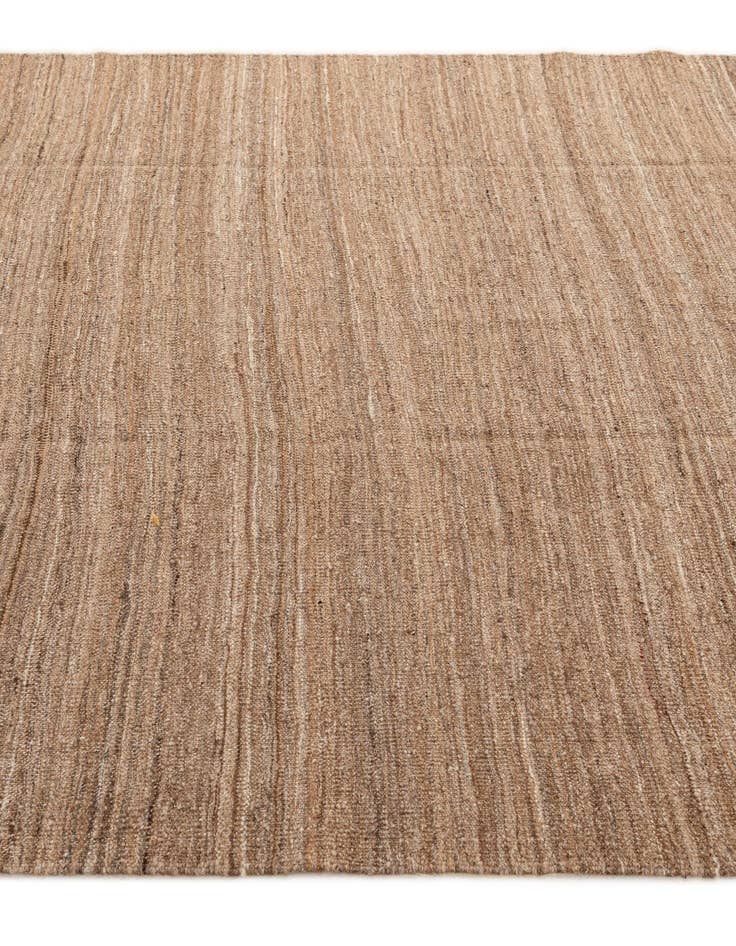 Detail image of  6' 4 x 9' 4  Hand Woven Kilim Modern Wool Rug