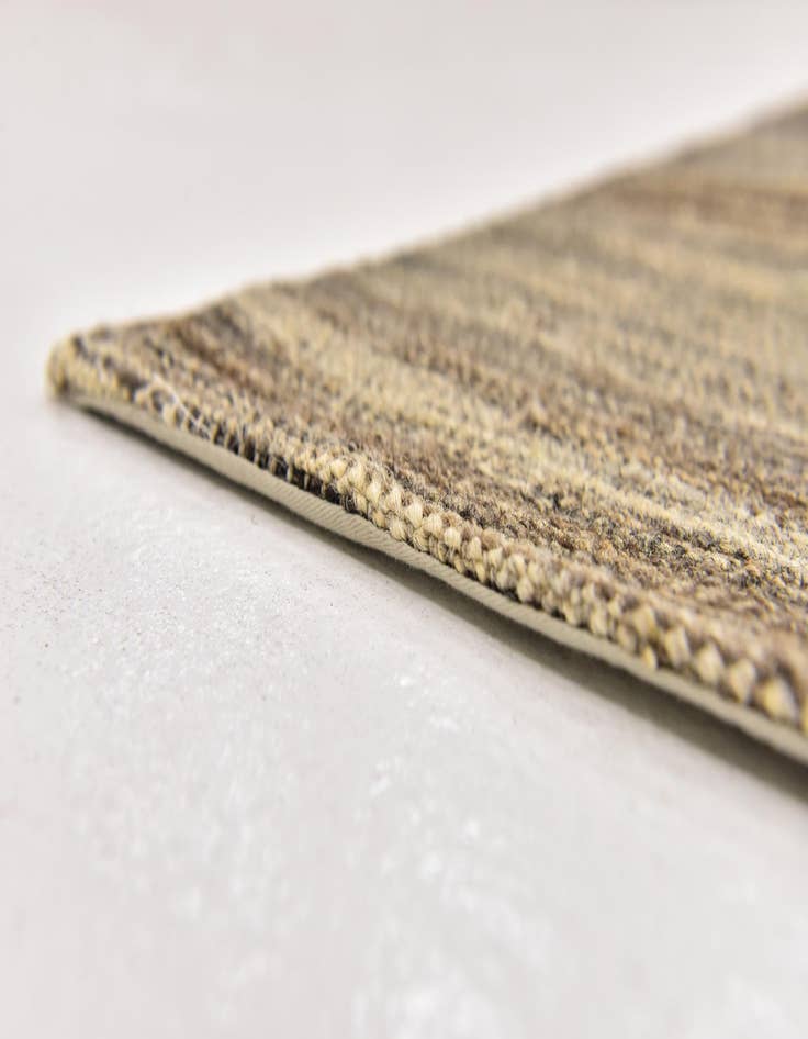 Detail image of  5' 8 x 8'  Hand Woven Kilim Modern Wool Rug