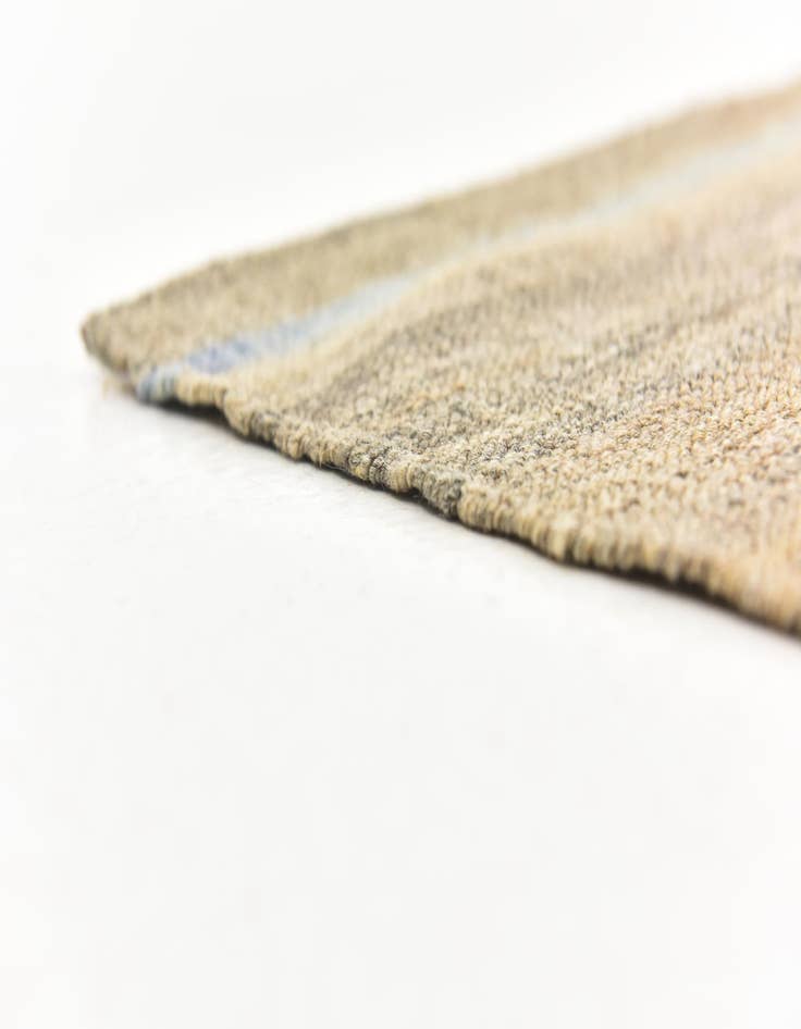 Detail image of  9' x 11' 5  Hand Woven Kilim Modern Wool Rug