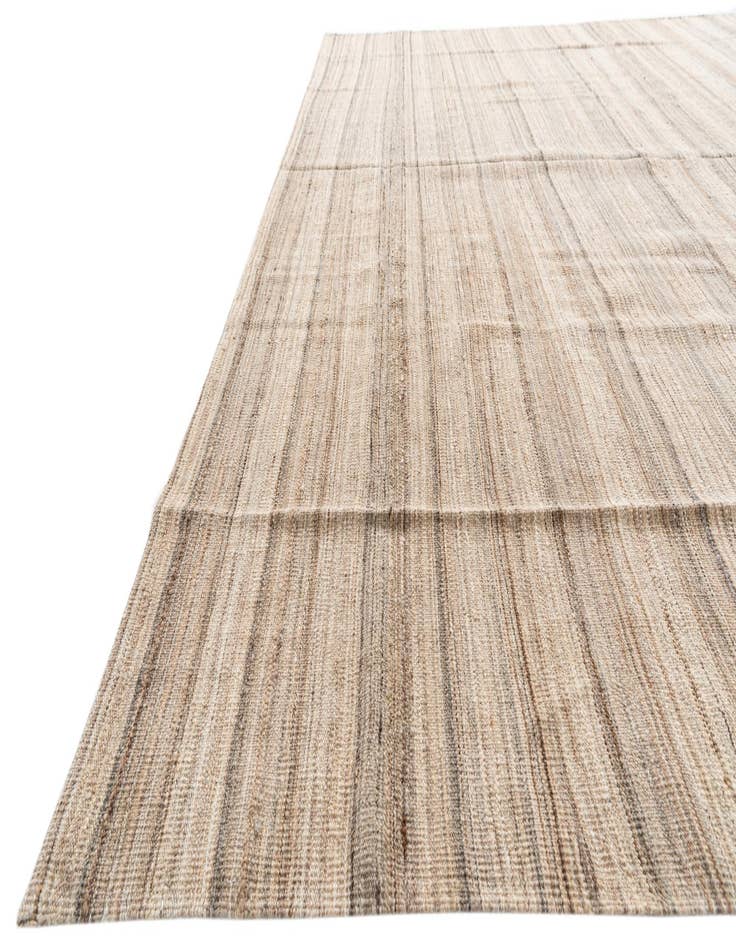 Detail image of  9' 10 x 12' 10  Hand Woven Kilim Modern Wool Rug