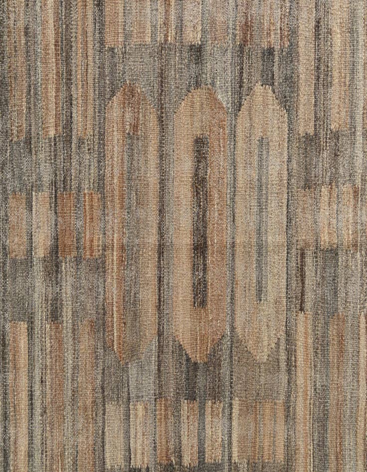 Detail image of  5' x 6' 6  Hand Woven Kilim Modern Wool Rug