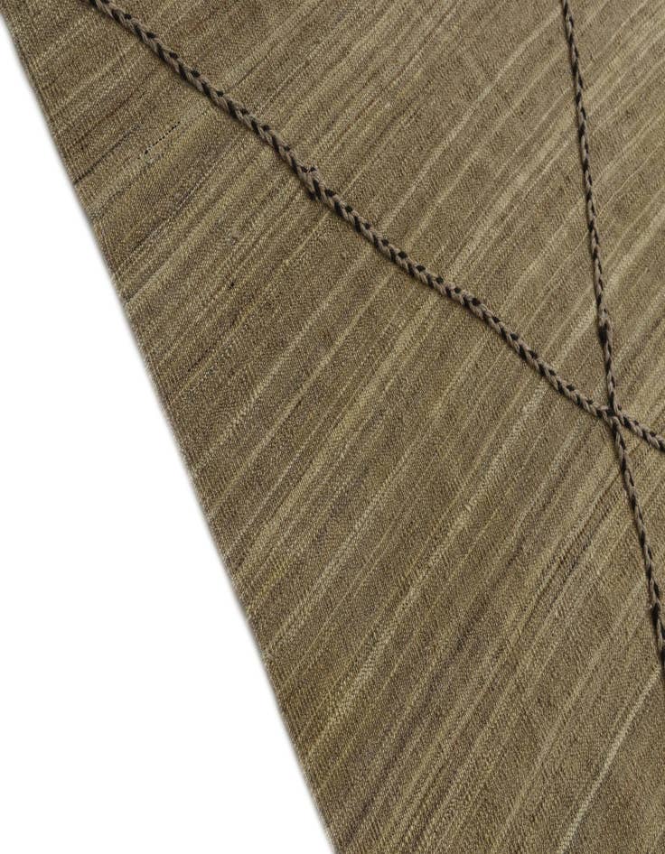 Detail image of  6' 9 x 9' 1  Hand Woven Kilim Modern Wool Rug