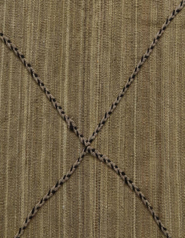Detail image of  6' 9 x 9' 1  Hand Woven Kilim Modern Wool Rug