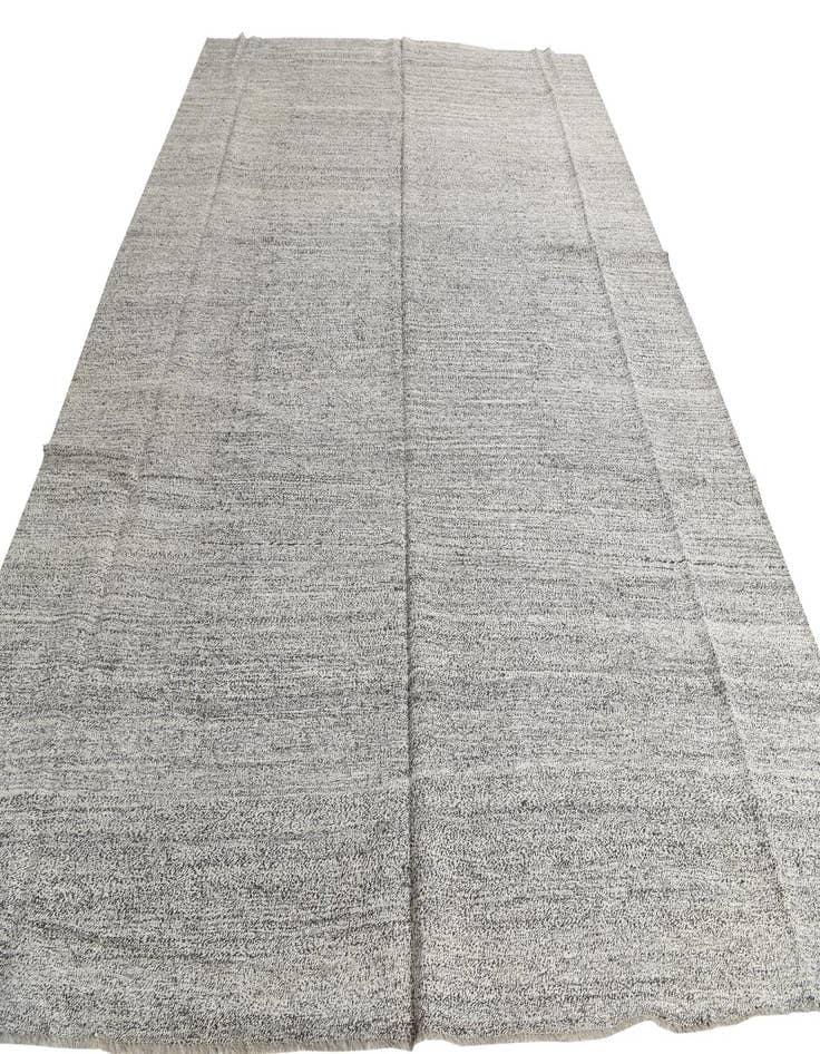 Detail image of  10' 3 x 13' 7  Hand Woven Kilim Modern Wool Rug