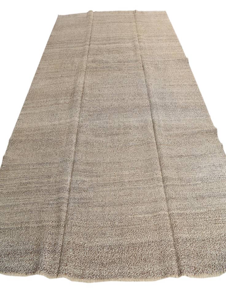 Detail image of  10' 2 x 13'  Hand Woven Kilim Modern Wool Rug