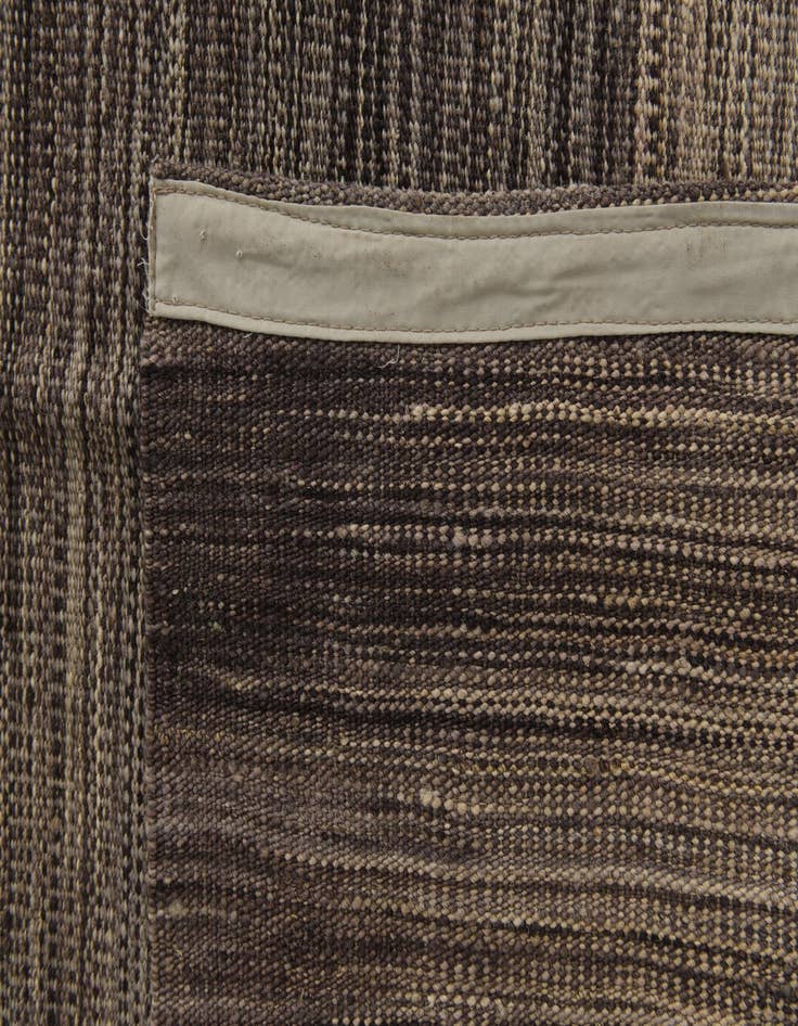 Detail image of  8' 2 x 9' 6  Hand Woven Kilim Modern Wool Rug