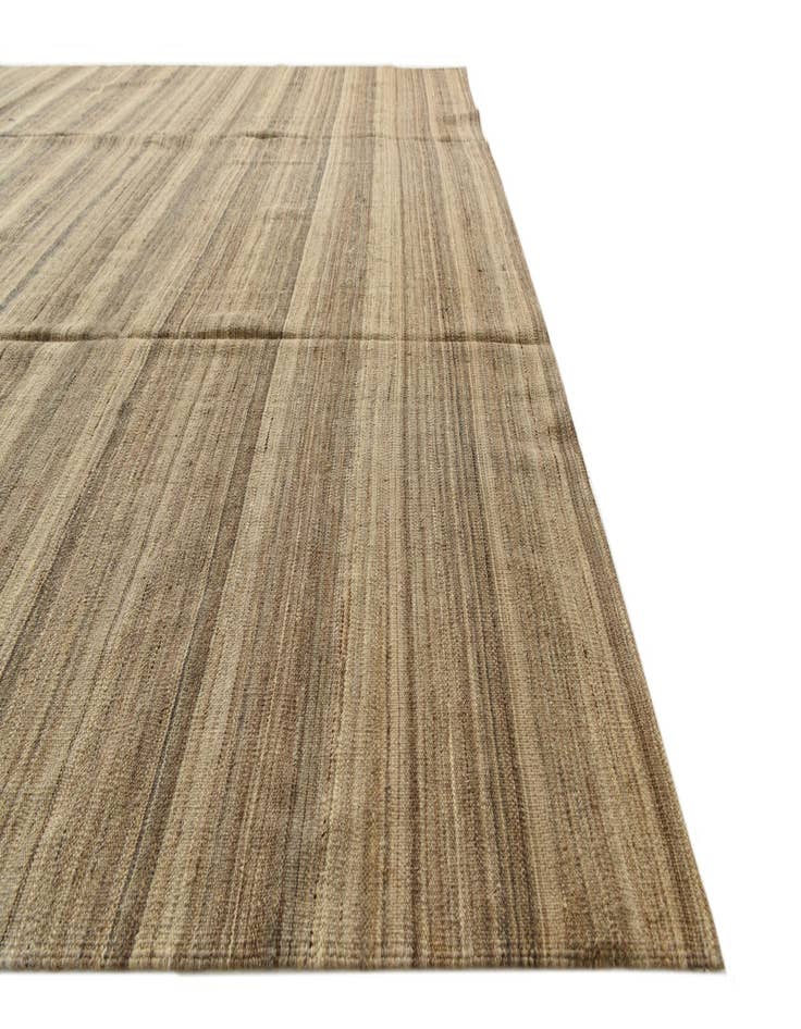 Detail image of  9' 8 x 12' 10  Hand Woven Kilim Modern Wool Rug